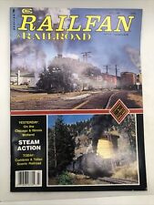 Railfan & Railroad Magazine Jul 1990 - Steam Action -   picture