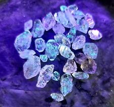 40cts Rare Herkimer/Pakimer Diamonds w Blacklight reactive petroleum inclusions picture