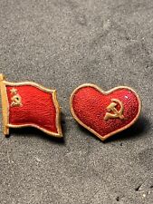 USSR .Russian Soviet Commemorative Pin 70 Years Of  The Formation Of The USSR. picture