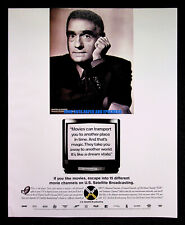 Martin Scorsese U.S. Satellite Broadcasting 1997 USSB Print Magazine Ad Poster picture