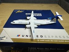 Gemini Jets 1:400 United Express Bombardier Dash 8 Q400 N354NG GJUAL1098 RARE picture