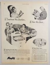 1948 Print Ad Maytag Wringer Washers Happy Ladies Talking Over 5 Million Sold picture