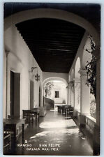 Oaxaca Oaxaca Mexico Postcard Rancho San Felipe c1940's Vintage RPPC Photo picture