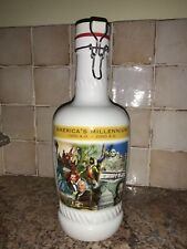 “ AMERICA’S MILLENNIUM” 2000 A.D. CERAMIC BEER BOTTLE, LIMITED EDITION, GERMANY  picture