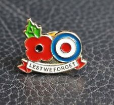 Army forces RAF military enamel pin badge veteran poppies Royal Air Force 2024 picture