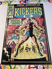 1986 #1 Marvel New Universe Kickers Birth Of A Hero Comic Book picture