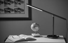 SLEEK Modern Contemporary GRAVITY LED DESK LAMP Black Ash Wood AD9112-01 NEW  picture