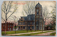 Vintage Postcard OR Roseburg Douglas County Court House c1911 -*4462 picture