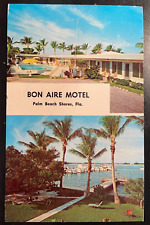 Vintage Postcard 1977 Bon Aire Motel, Palm Beach Shires, Florida (FL) picture
