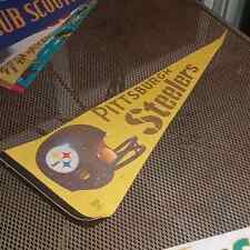 Vintage 1970s steelers yellow pennant picture