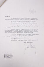 1934 Lamson Goodnow Xavier de Nice NYC Signed Letter Ephemera P719H picture