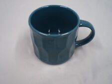 Starbucks 2014 14oz Green Scalloped Design Stackable Coffee Tea Mug Cup EUC picture
