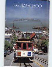 Postcard The cable car San Francisco California USA picture