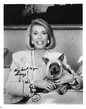 Joan Rivers Actress Comedian Signed Autograph 8 x 10 Photo PSA DNA j2f1c *25 picture