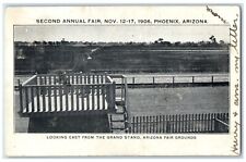 c1905 Looking East From The Grand Stand Arizona Fair Grounds Phoenix AZ Postcard picture