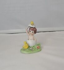 Vntg baby in egg with chicks figurine  Lego Taiwan Easter spring may day theme picture