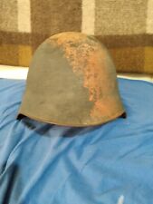 Original Swiss Model 1918 /40 M18 Military Combat Steel Helmet picture