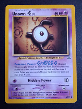 Unown Pokemon Card Neo Discovery picture