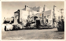 RPPC President Hoover's Home, Palo Alto, California c1930s Vintage Postcard picture