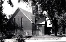 Real Photo Postcard Congregational Church in Belmond, Iowa picture