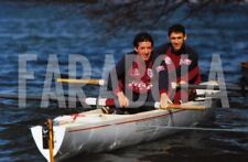 Vintage Press Photo Rowing, Robbie Fowler, Martin Keown, 1997, print picture