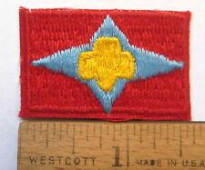 Vintage Girl Scout 1963-1980 SIGN OF THE STAR PATCH Junior Badge 6 Foundations picture
