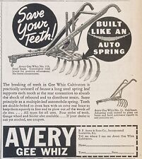 1938 AD.(XG5)~B.F. AVERY SONS CO. LOUISVILLE. AVERY GEE WHIZ NO.153 CULTIVATOR picture