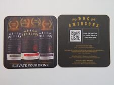 Collectible Drink Coaster ~ DOC SWINSON'S Distillery Straight Bourbon Whiskey picture