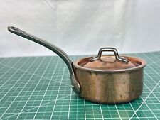 Matfer Bourgeat Copper Sauce Pan With Lid 4 3/4 (1) picture