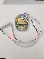 New Orleans Mardi Gras 2013 Krewe Of Endymion Light-up Medallion And Lanyard picture