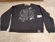 OH MY DISNEY Nightmare Before Christmas MISFIT LOVE Reversible Sweater NWT L picture