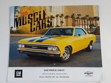 2015 GM  MUSCLE CARS COLLECTOR'S CALENDAR- New GM Dealer - Uncirculated picture
