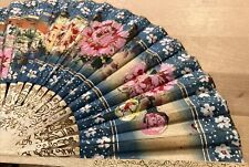 Vintage Japan Asian Hand Painted Fan picture