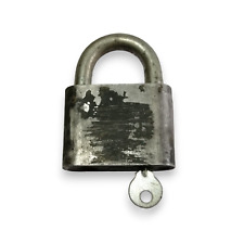 Large Vintage Padlock Russian Soviet Old Antique Lock Collectible Rare Padlock picture