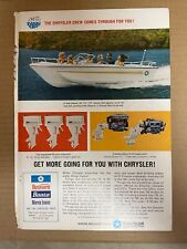 Chrysler Crew - Magazine Print Ad ~70's - Outboard Boats Marine Engine Group picture