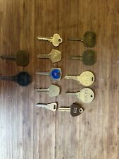 RARE Group Lot Of Vintage Hotel Room 12 Keys EAGLE ON KEY FAMOUS NY HOTEL picture