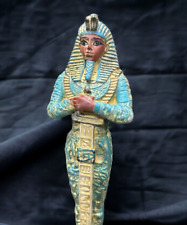 Rare Ancient Egyptian Antiques BC Tutankhamun Statue Pharaonic Antiques Rare BC picture
