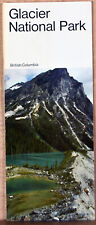 1973 Brochure Glacier National Park British Columbia Canada Mt. Sir Donald picture