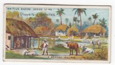 Vintage 1904 BRITISH EMPIRE Card Bengal Village INDIA picture