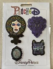 Disney Parks PatcheD  The Haunted Mansion Adhesive Or Sew On 4 Patches picture