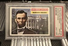 2009 Topps American Heritage 138 Abraham Lincoln Barack Obama POP 5 1/1 On eBay picture