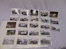 (23) Vintage B & W pictures New England Autobody buggy Race Cars 5