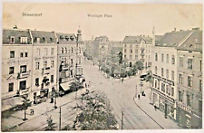 Early 1900s German Postcard of Düsseldorf: Woringer Platz picture