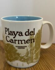 Starbucks Coffee Playa Del Carmen Global Icon Collector Series Mug 16 oz 2016 picture