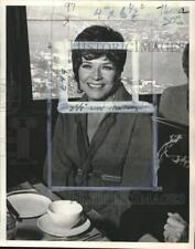 1970 Press Photo Actress Polly Bergen at Space Needle in Seattle, WA - pio32537 picture