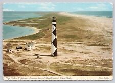 Portsmouth Island North Carolina, Cape Lookout Lighthouse, Vintage Postcard picture