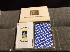 1960’s Congress 606 Playing Cards Double Deck Sealed picture