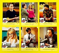 2016 Cryptozoic The Big Bang Theory Seasons 6 & 7 Base Cards #s 1 - 72 You Pick picture
