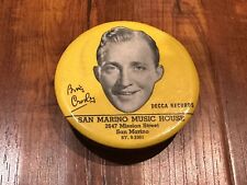 Vintage Bing Crosby Decca Records San Marino Music House Record Cleaner picture