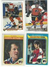  1982-83 O-Pee-Chee #257 Darryl Sittler Signed Hockey Card Philadelphia Flyers picture